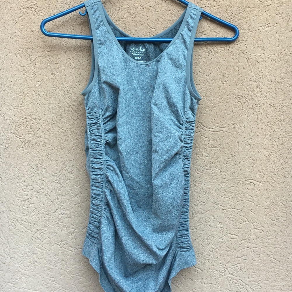 Maternity postpartum cinch tank top